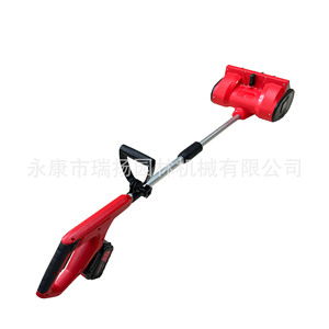 Balayeuse à neige électrique portable rouge, batterie au lithium 20V, utilisation en extérieur - Product Image 5