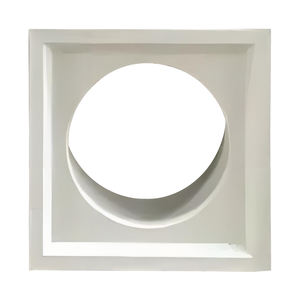 Bloc de mur en béton creux, décoration de clôture intérieure et extérieure, bloc de béton minimaliste, écran en béton à lattes - Product Image 2