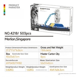 4218 Merlion Singapour [503 pièces]