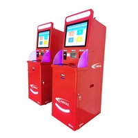 Terminal multiservices automatique OEM d'usine Borne d'émission de cartes Distributeur automatique de billets de loterie Visa pour les gares routières et les aéroports