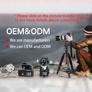 BEXIN fabbrica all'ingrosso OEM ODM in fibra di carbonio resistente supporto per treppiede da caccia flessibile professionale per videocamera bird watch
