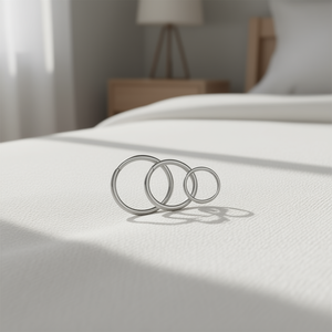 Juego de 3 anillos para pene de níquel para mejorar el rendimiento masculino D0100H55TYV - Product Image 2