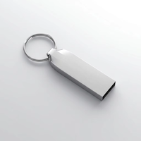 Gantungan Kunci Logam USB Flash Drive USB 2.0 U Disk PD172 dengan Cetakan Pribadi Desain Asli Hadiah Baru Garansi 2 Tahun