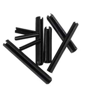 Black Oxide Metric Spring-Type Straight Pins-Slotted Heavy Duty Spring Pins GB879