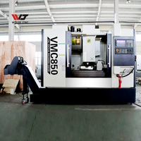 Centre d'usinage vertical VMC850 certifié CE WOJIE à 5 axes pour l'usinage de l'aluminium