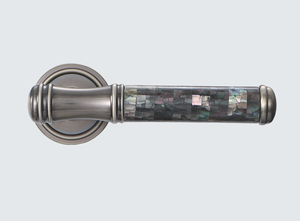 EADER-フランス風ライトラグジュアリーシェル型寝室ドアロック合金亜鉛 - Product Image 2