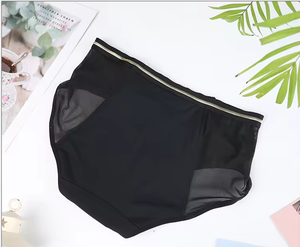 Culottes menstruelles lavables 4 couches à flux abondant, anti-fuites, promotion usine, sous-vêtements féminins bon marché - Product Image 6