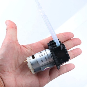 DC Self-priming Flat Plate Type Liquid Hose Dosing Peristaltic Pump CE Certified OEM Machining Use Electric 3-24V - Product Image 4