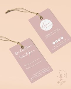 Etiquetas de papel con logotipo en relieve personalizadas de alta calidad para ropa, completas con etiquetas de nombre personalizadas, adecuadas para prendas de vestir. - Product Image 1