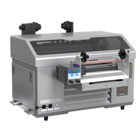 Petite machine d'impression par transfert de film PET tout-en-un Machine d'impression par transfert de film en feuille d'or 2 en 1 Imprimante DTF UV d'autocollant en or 40cm * 60cm