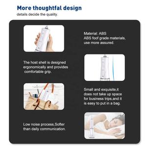 Acqua Flosser OEM/ODM acqua a getto dentale igiene orale denti ricaricabili pulitore irrigatore orale acqua dentale Flosser - Product Image 6