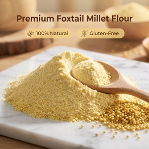 Farine de millet foxtail Setaria Italica de qualité supérieure, en vrac, de qualité alimentaire, HALAL, casher, <span class=keywords><strong>sans</strong></span> <span class=keywords><strong>gluten</strong></span>, faible IG, riche en fibres, non OGM - Product Image 3