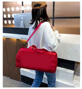 Sac de sport de voyage en polyester Oxford tendance, personnalisé, imprimé, en gros, sac de sport portable - Product Image 4