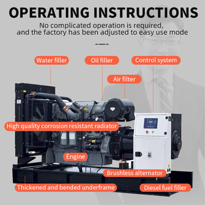 Prezzo di fabbrica yuchai YC4D serie motore 30kw 50kw 40kva 60kva 70kva silenzioso o aperto gruppo elettrogeno diesel super silenzioso - Product Image 4