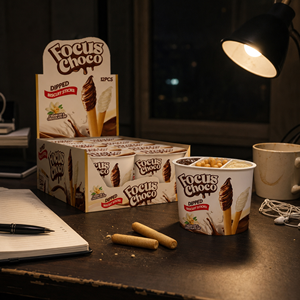 Bastoncini per Bagnare Biscotti in Cioccolato e Caramello, Salsa Bicolore, Caramelle Originali in Bulk OEM per Rivenditori YOLODUCK - Product Image 4