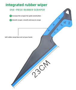 38cm intégré en caoutchouc essuie-glace aimant <span class=keywords><strong>raclette</strong></span> à eau élargi fenêtre teinte outil de nettoyage en caoutchouc grattoir pour pare-brise eau dissolvant - Product Image 4