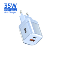 Chargeur Tommox 35w 2026 Type C GRS PD QC PPS 35W Adaptateur USB Chargeur KC Téléphone portable Universel Portable GaN Chargeur rapide 35w