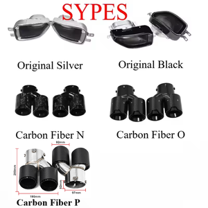Sypes xe exhaust lời khuyên cho BMW G20 G21 G23 G26 G42 m240i m340i m440i 304 thép không gỉ sợi carbon m hiệu suất Muffler lời khuyên - Product Image 3