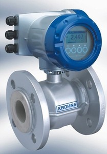 Débitmètre KROHNE OPTIFLUX 4100W allemand, électrodes PTFE 316L, débit 0-40 M/h, acier inoxydable - Product Image 5