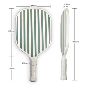 Pala de Pickleball de Alto Rendimiento de Fibra de Carbono con Empuñadura Suave de EVA para Mayor Comodidad en Partidos Largos - Product Image 2