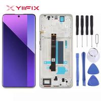 Livraison gratuite, vente en gros directe, fabricant d'écrans LCD pour téléphone portable pour Redmi Note 13 Pro Plus avec cadre