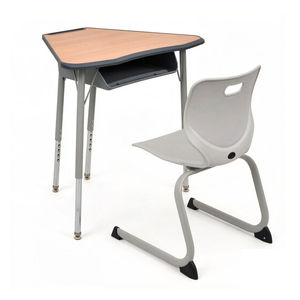 Muebles Modernos Profesionales para Aulas, Conjunto de Mesa y Sillas Colaborativas para Universidad o <span class=keywords><strong>Colegio</strong></span> - Product Image 4