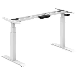 Factory Suppliers Furniture Height Adjustable Frame Ergonomic Electric Lifting Sit Stand Table Legs Standing Desk Frame