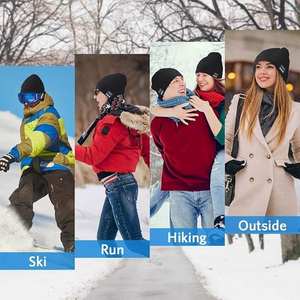 Cappello Bluetooth Bluetooth cappello invernale moda musica Beanie regali di compleanno per papà donne adolescenti ragazzi ragazze marito lui - Product Image 4