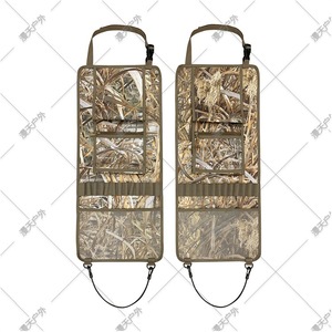 Camouflage Car <b>Seat</b> Back Hunting <b>Storage</b> Bag With Gun Rack And Ammo Pockets For Outdoor Use - Product Image 2