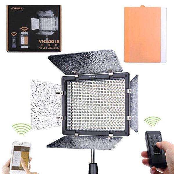 Yongnuo 300III YN 300 III 3200K - 5500K for Canon Nikon Video Camera Shooting LED Light