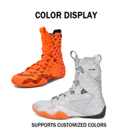 Chaussures de lutte en maille de haute qualité à la mode Unisexe Entraînement de boxe Conception personnalisée Logo Chaussures de lutte de boxe