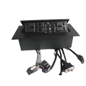 Popolare presa Pre-cablata da 30cm presa Pop-up da tavolo nascosta per soluzione di alimentazione per ufficio - Product Image 1