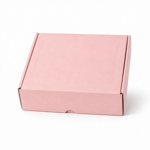 Scatola Pieghevole in Cartone Ondulato Personalizzata con Logo Stampato, Foderata in Spugna, per Imballaggio di Cosmetici, Prodotti per la Cura della Pelle ed E-commerce - Product Image 1