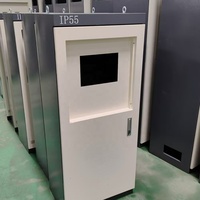 Armoire électrique à usage extérieur 19U avec service de télécommunication de climatiseur et armoire de batterie pour une utilisation en extérieur comme IP55