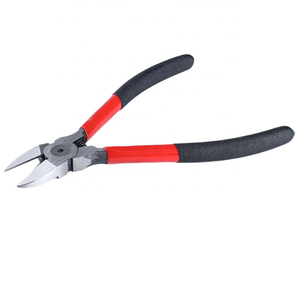 Pinzas de Corte de Alambre de Grado Industrial, Cortadores de Alambre para Electricistas, Alicates Angulares de 5 Pulgadas, Alicates para Cortar Alambre - Product Image 1