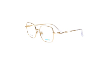 Superovo 2025 Nouvelles Lunettes de Luxe Incrustées de Diamants, Monture Polygone Entièrement Cerclée, Design Imprimé Léger, Unisexe, Usage Quotidien, Adaptées à Tous les Visages