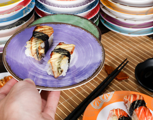 Vajilla de melamina <span class=keywords><strong>para</strong></span> sushi de Japón, vajilla moderna <span class=keywords><strong>para</strong></span> restaurante con logotipo personalizado, vajilla de melamina - Product Image 6