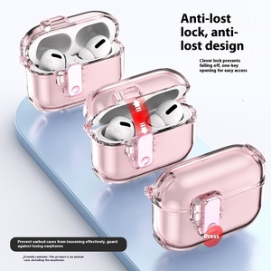 Étui de protection transparent électroplaqué en TPU de deuxième génération DDLT Pro2 pour écouteurs (éco-responsable) - Product Image 3