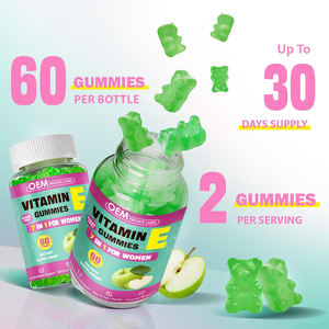 Gommes à la vitamine E OEM 400 UI Suppléments de vitamine E avec <span class=keywords><strong>VIT</strong></span> A, <span class=keywords><strong>C</strong></span>, biotine, <span class=keywords><strong>zinc</strong></span>, acide hyaluronique <span class=keywords><strong>et</strong></span> silice Support pour cheveux <span class=keywords><strong>et</strong></span> ongles - Product Image 4