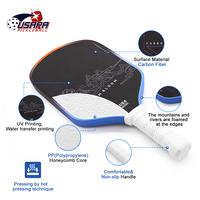 Raquettes de pickleball de conception de la géométrie, OEM et ODM de palette d'entraînement d'approbation d'USAPA disponibles