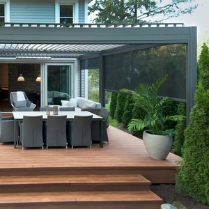 2 à 20% <span class=keywords><strong>de</strong></span> réduction pour l'extérieur, cabanons <span class=keywords><strong>de</strong></span> <span class=keywords><strong>jardin</strong></span> motorisés, gazebo, <span class=keywords><strong>terrasse</strong></span> en aluminium, couverture <span class=keywords><strong>de</strong></span> patio, pergola en métal <span class=keywords><strong>avec</strong></span> toit à persiennes - Product Image 6