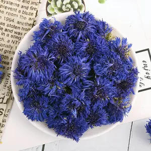 Toptan bitkisel kurutulmuş mısır çiçek çayı mavi mısır çiçeği aromalı çay çiçek çayı