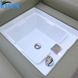 KISEN Salon Electric Backrest Lift Shampoo <b>Bed</b> with Pedicure Shampoo <b>Bed</b> for Head Spa Water Circulation Japanese Massage <b>Bed</b> - Product Image 5