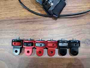 Adaptador de montaje de conversión de trípode de 5mm para cámara CNC de aluminio metálico para cámara Gopro Hero 11 10 9 8 7 6 e Insta 360 - Product Image 5