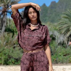 Camisas de Manga Larga Estilo Hawaiano con Logotipo Personalizable, Blusas de Moda para Mujer, Gran Venta - Product Image 5