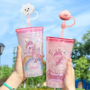 จุกปิดหลอดดูดน้ำซิลิโคน PVC ลายสตรอว์เบอร์รี แตงโม แมว เลมอน หลายแบบ ป้องกันฝุ่น ขนาด 6-8 มม. - Product Image 3