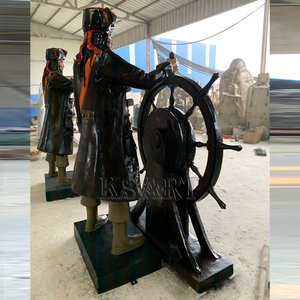 Estatua de <span class=keywords><strong>Pirata</strong></span> para Decoración de Parques Infantiles, Escultura de Resina para Interiores, Personaje para Parques, Plazas, Dormitorios, Cines, Bares, Timonel <span class=keywords><strong>Pirata</strong></span> - Product Image 5