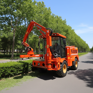JINKE Professional Diesel <b>Hydraulic</b> Hedge <b>Cutter</b> - Commercial Landscaping Equipment for Municipal Green Maintenance - Product Image 1