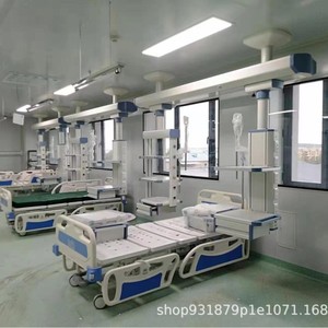 Torre Quirúrgica Metálica en Forma de T para Uso Hospitalario, Marca ICU Suspension Bridge - Product Image 2