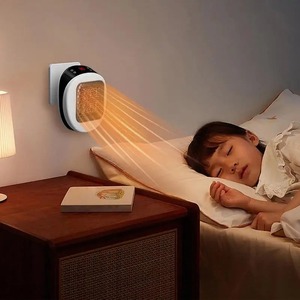 Máy sưởi mini điện cắm điện, máy sưởi trong nhà, máy sưởi treo tường, điều khiển từ xa, máy sưởi không gian, quạt sưởi cho phòng khách - Product Image 3